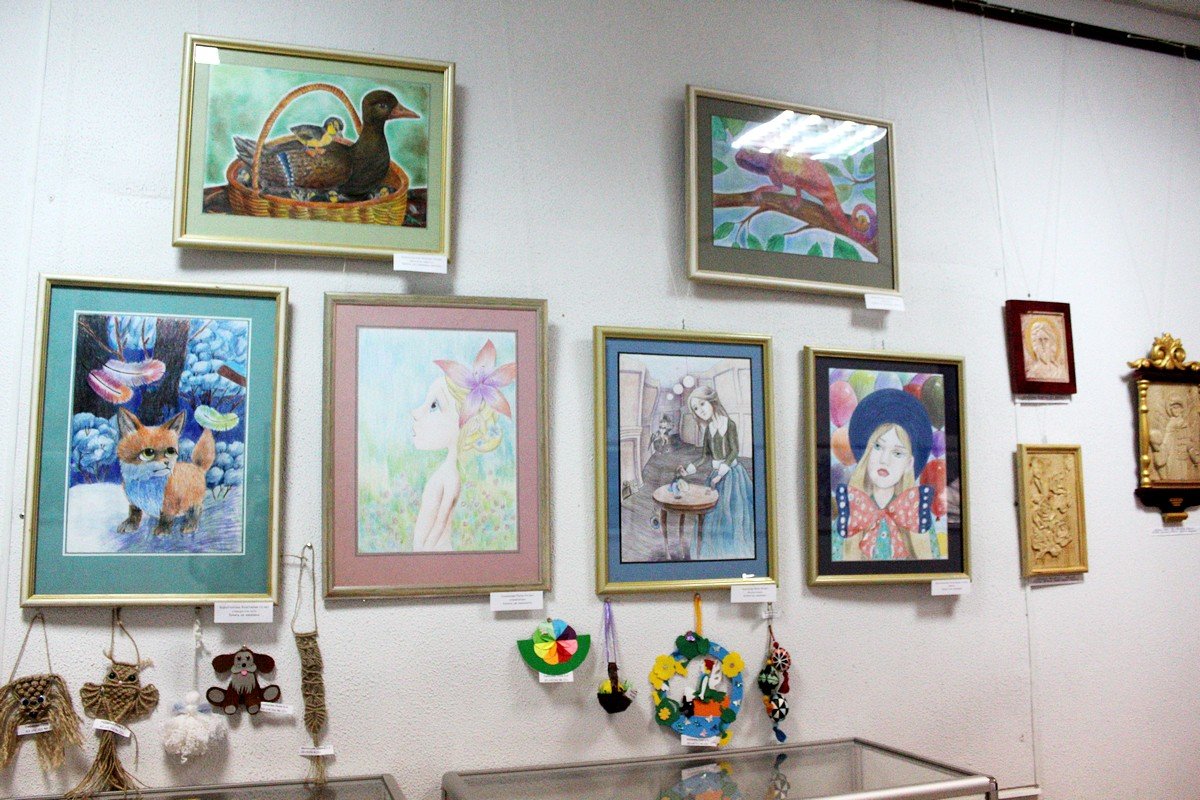 В Краеведческом музее открылась выставка детского творчества
