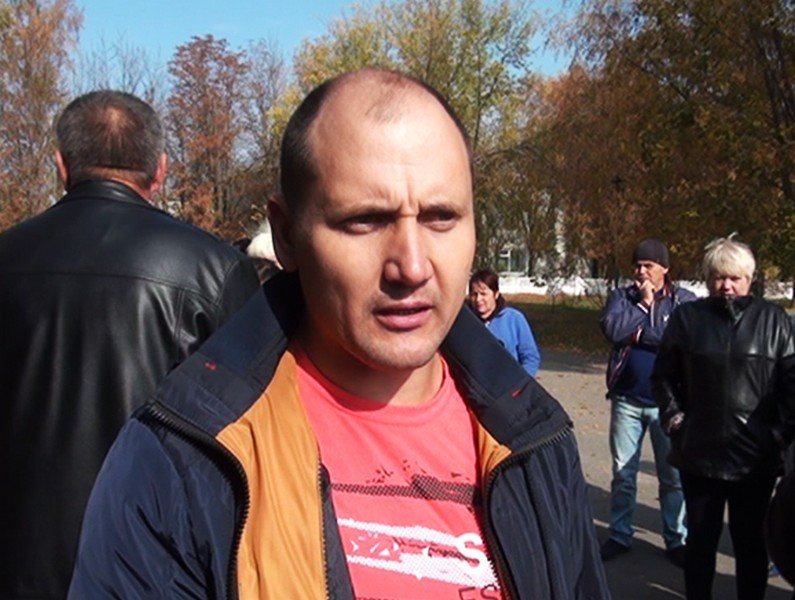 Житель села Павел Белов