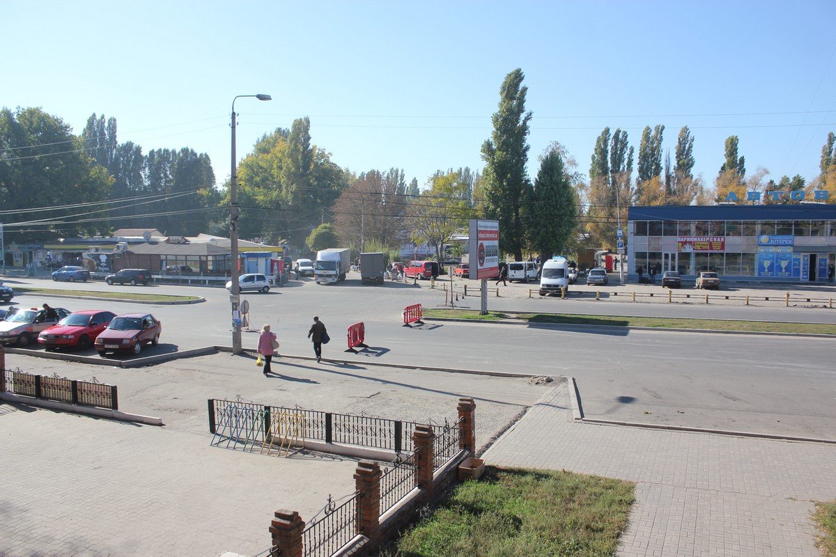 16 октября в Никополе перекрыто движение транспорта возле автовокзала