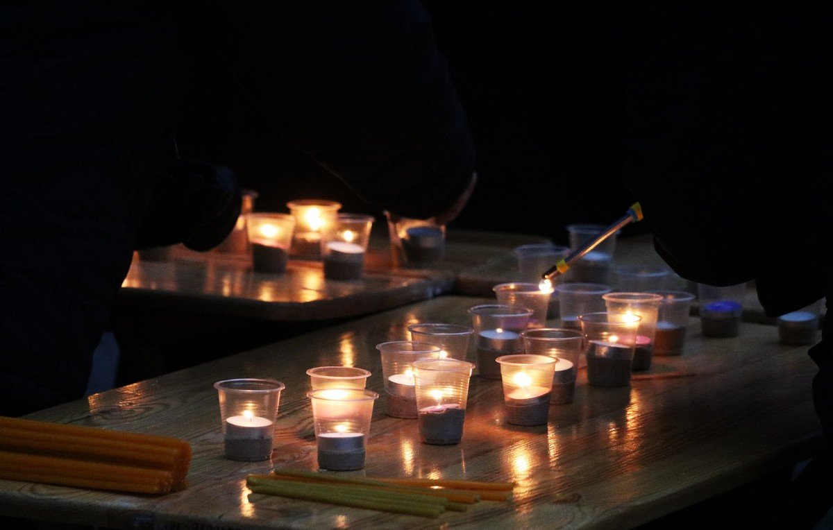 В Никополе прошла всеукраинская акция «Зажги свечу»