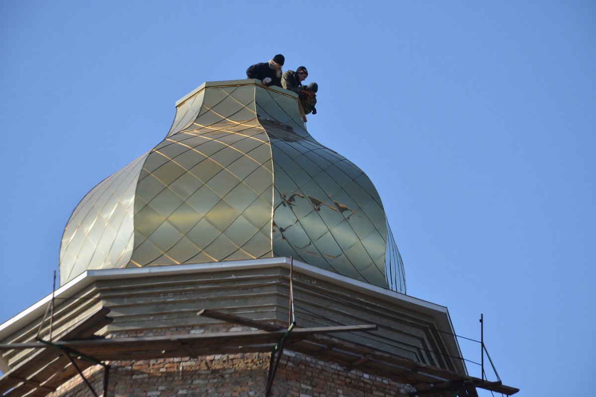 Купол в стиле украинского барокко