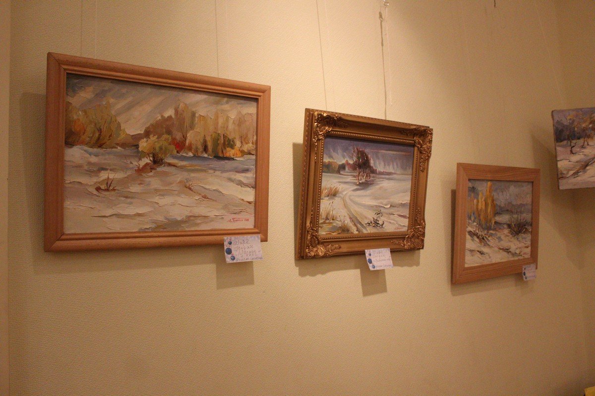 Выставка картин "Зимняя феерия"