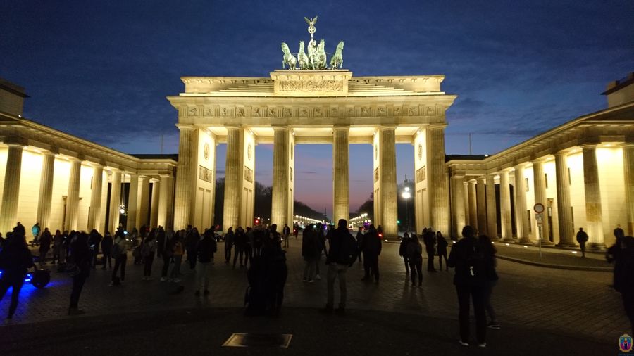 Вечерние огни Берлина 