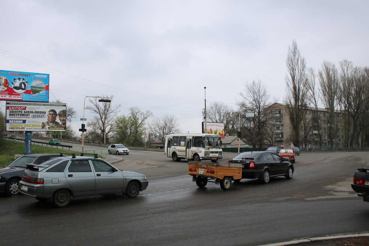 В Никополе на улице Электрометаллургов не работает светофор