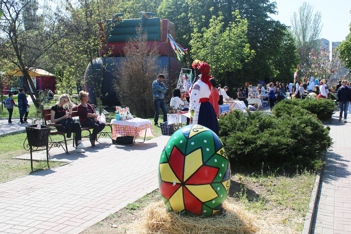 Интересный и красочных фестиваль в Никополе