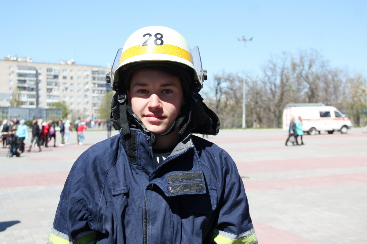 Юный пожарный 