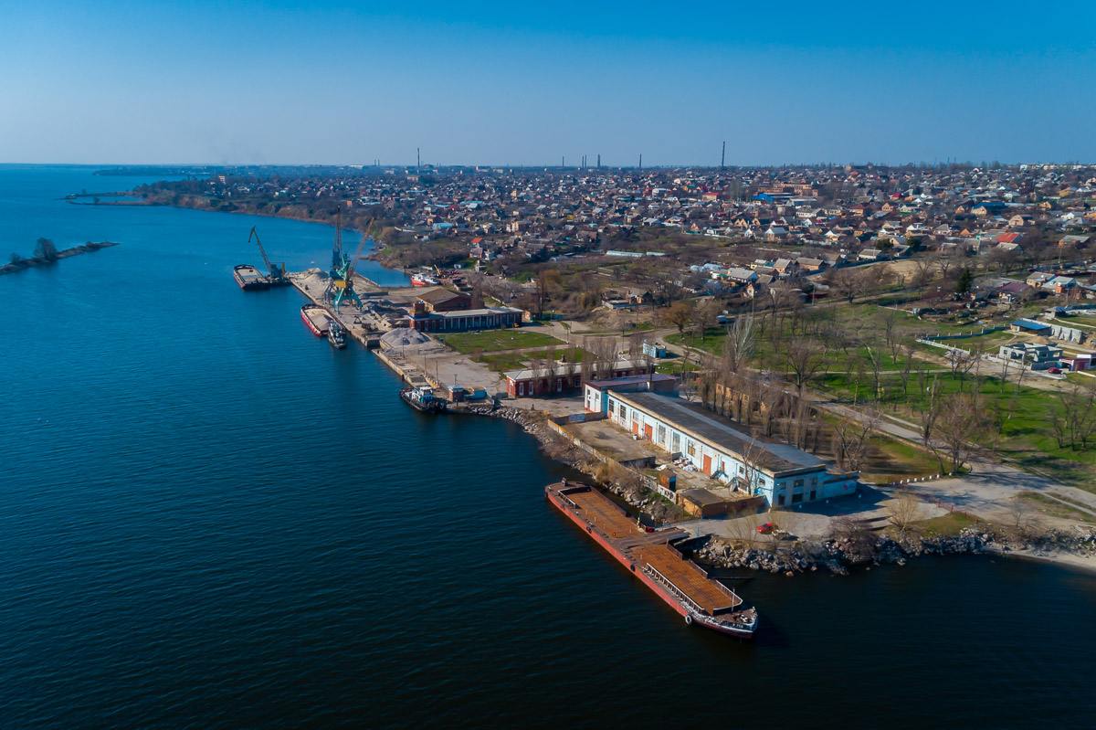 Речной порт Никополя 