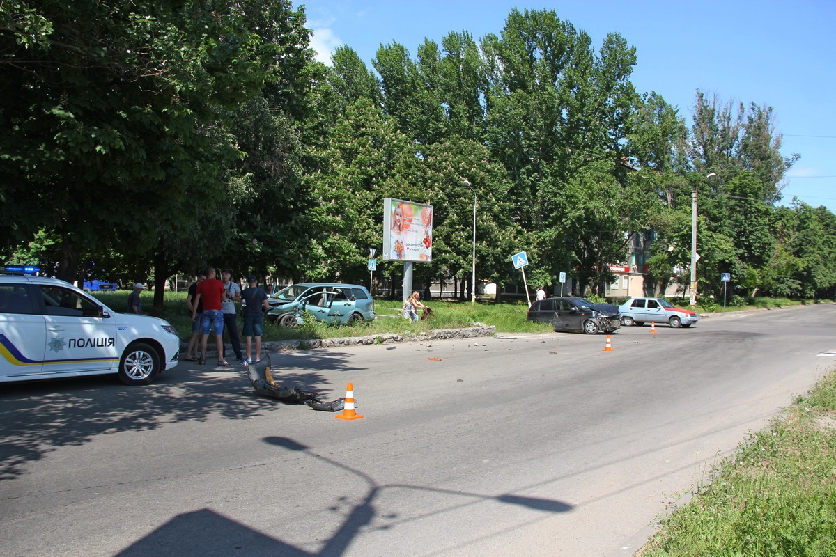 ДТП на пересечении улиц Некрасова и Шевченко