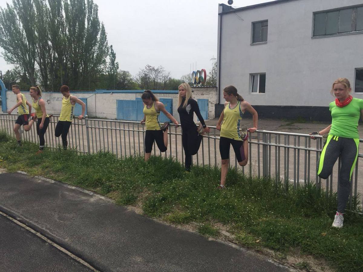 В Никополе проходит сбор молодежной сборной команды Украины по скалолазанию