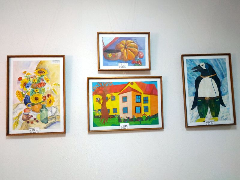 Выставка детского творчества в краеведческом музее 
