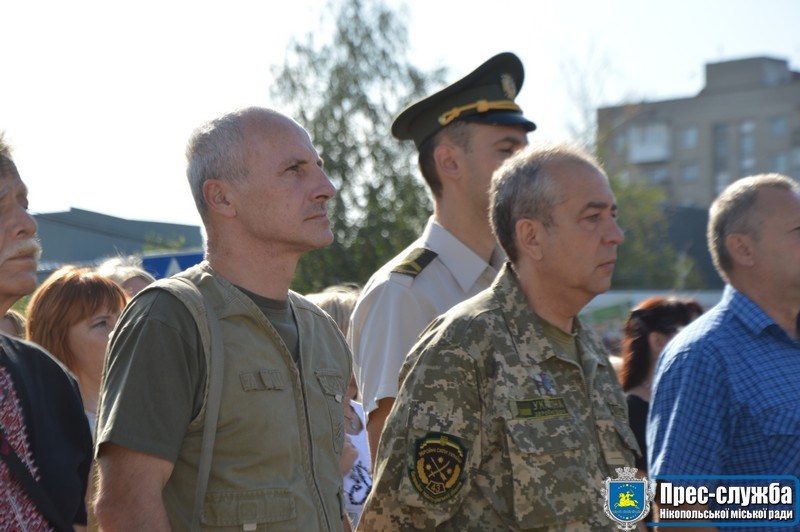 В Никополе впервые отметили День памяти защитников Украины