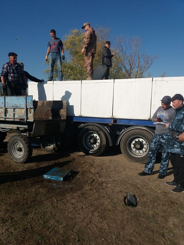 Контролировали зарыбление работники Днепропетровского рыбоохранного патруля