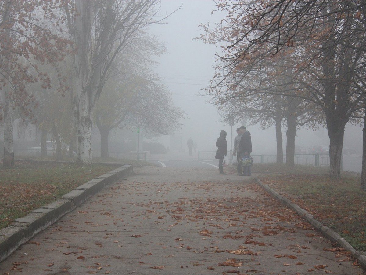 Туманное воскресное утро