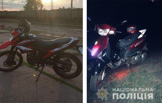 В Марганце полиция задержала угонщика мотоциклов