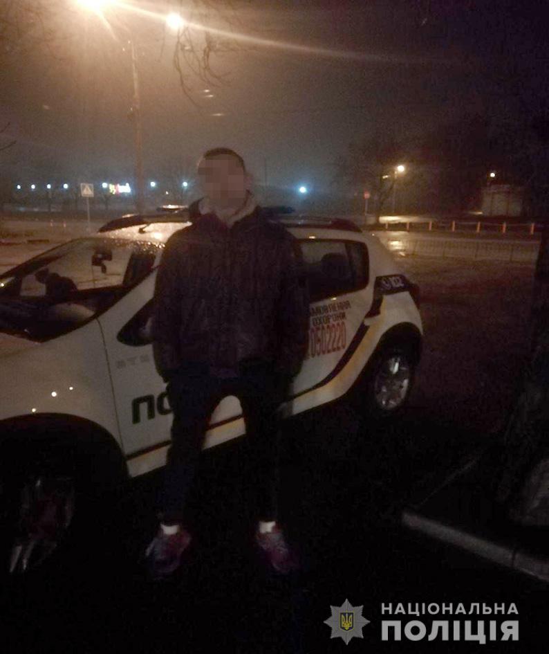 В Никополе полицейские поймали вора "на горячем"