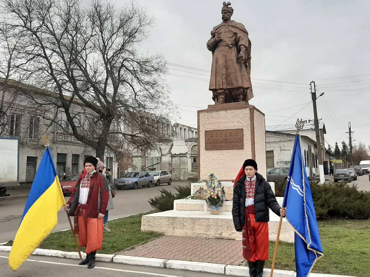 В Никополе отметили день Соборности Украины