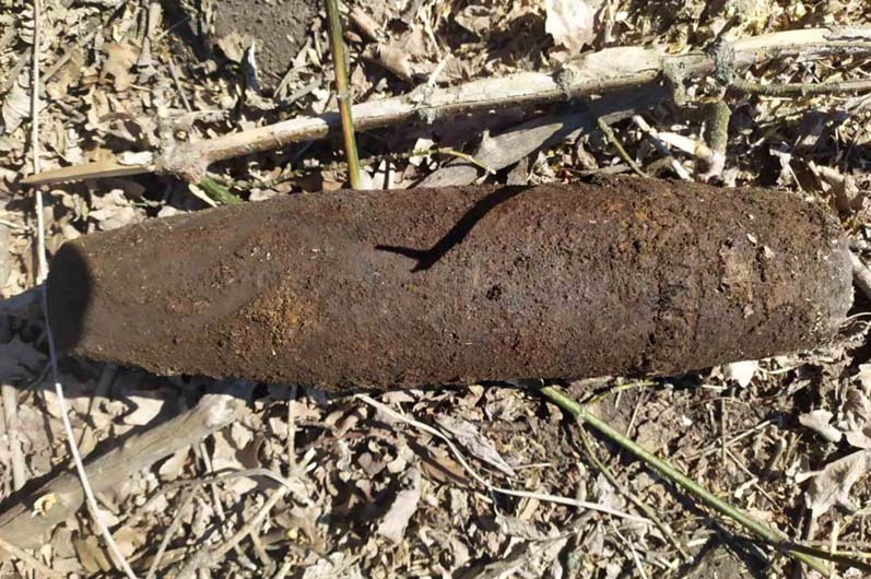 В Томаковке пиротехники обезвредили устаревший боеприпас