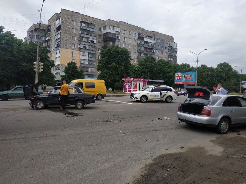 ДТП на улице Первомайской 