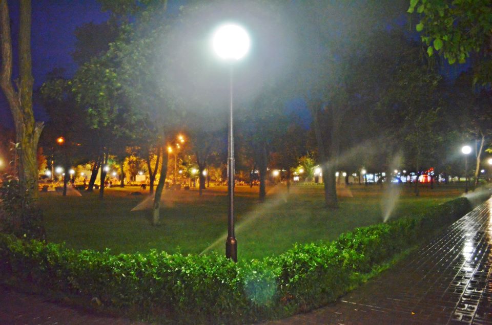 Ночной Покров: как выглядит центральный городской парк 