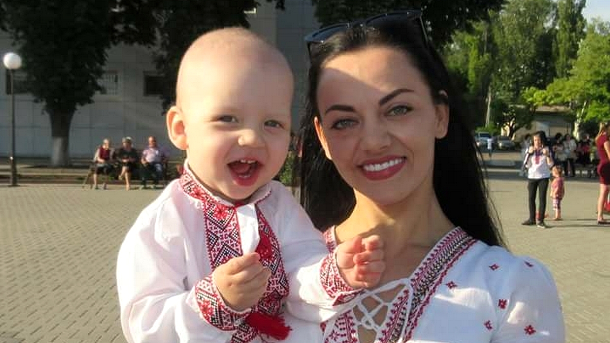 Татьяна Гордиенко с сыном