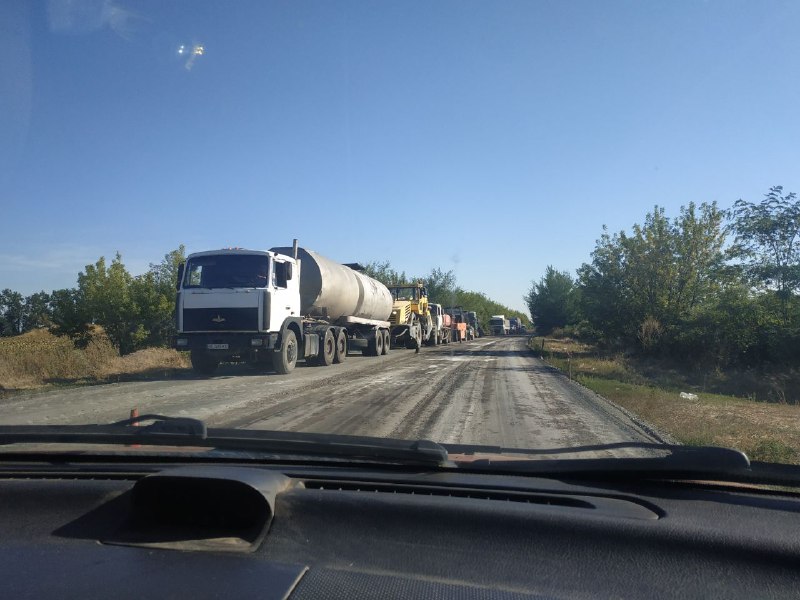 Что сейчас происходит на дороге Днепр - Никополь 