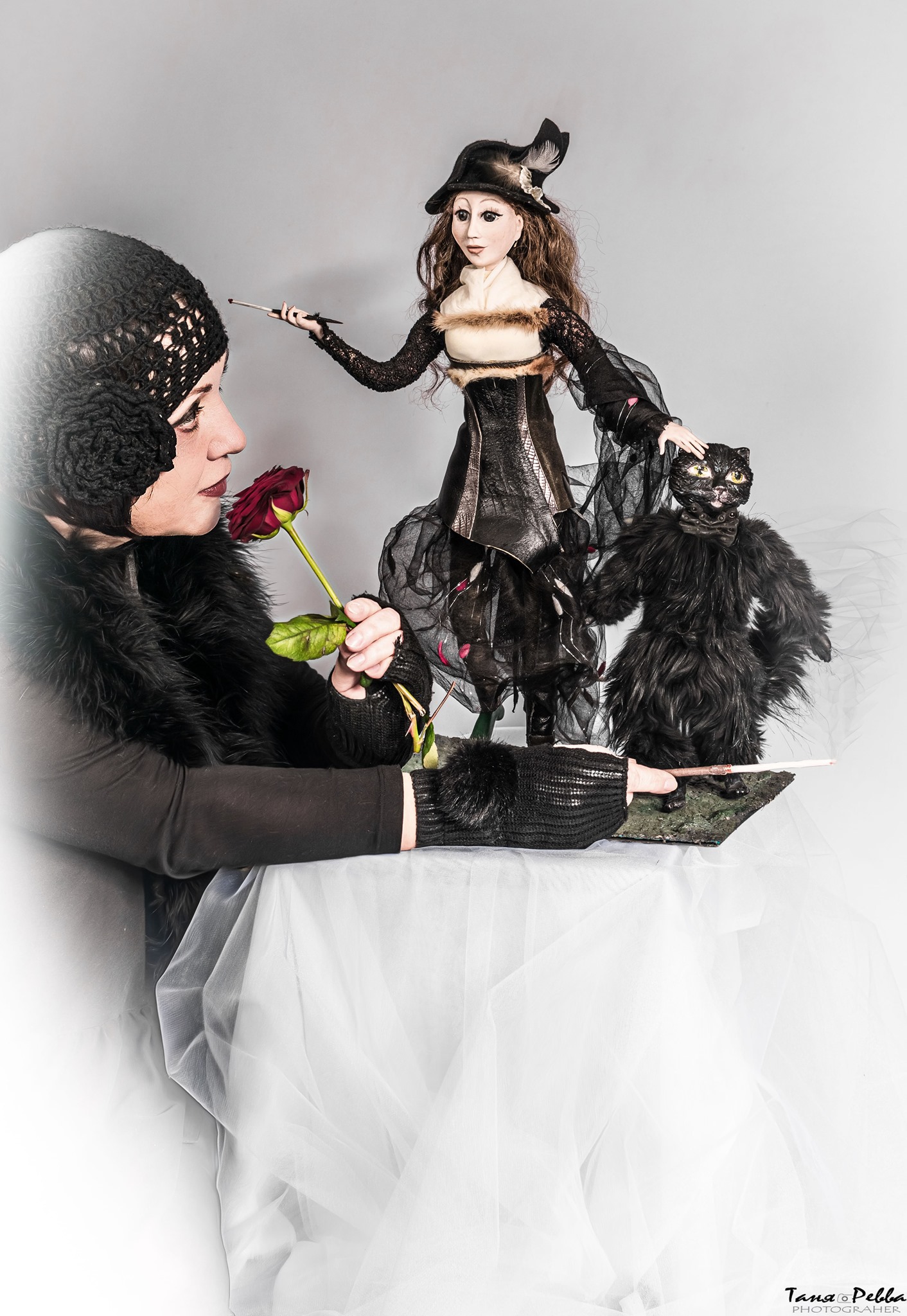 Анна Журавлева и ее куклы 