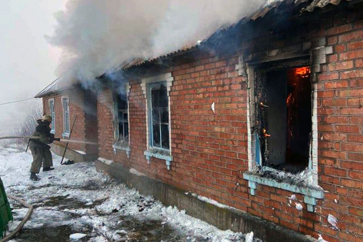 В Шолохово горел частный дом