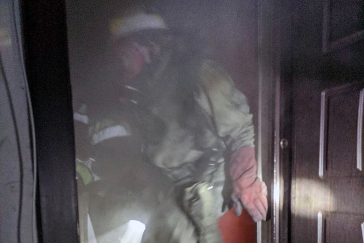 В Покрове во время пожара погиб 42-летний мужчина