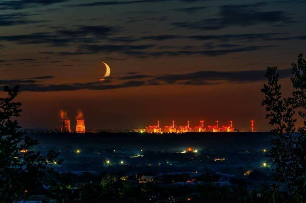 Энергия и свет украинской ночи" Автор: Андрей Черненко