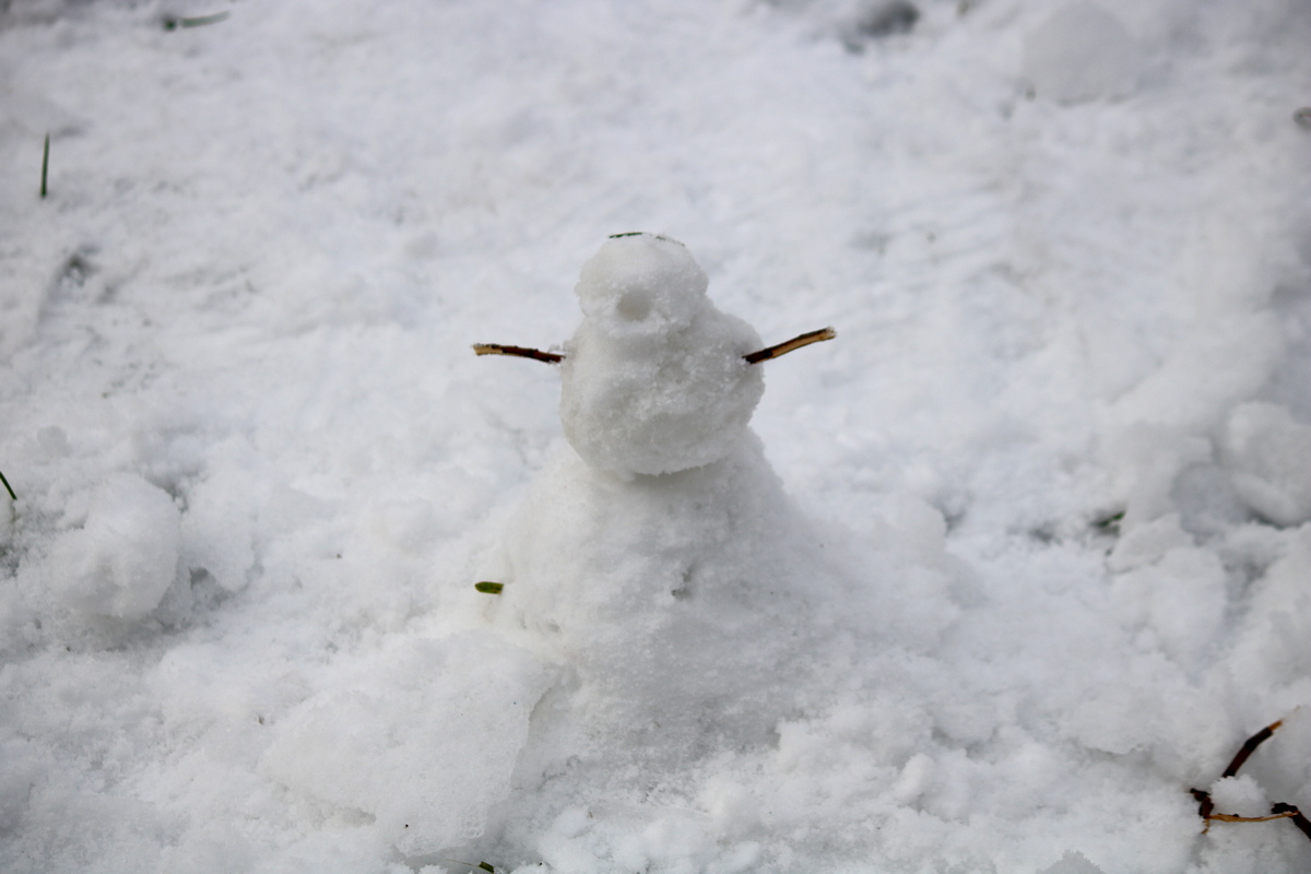 Мини-снеговик