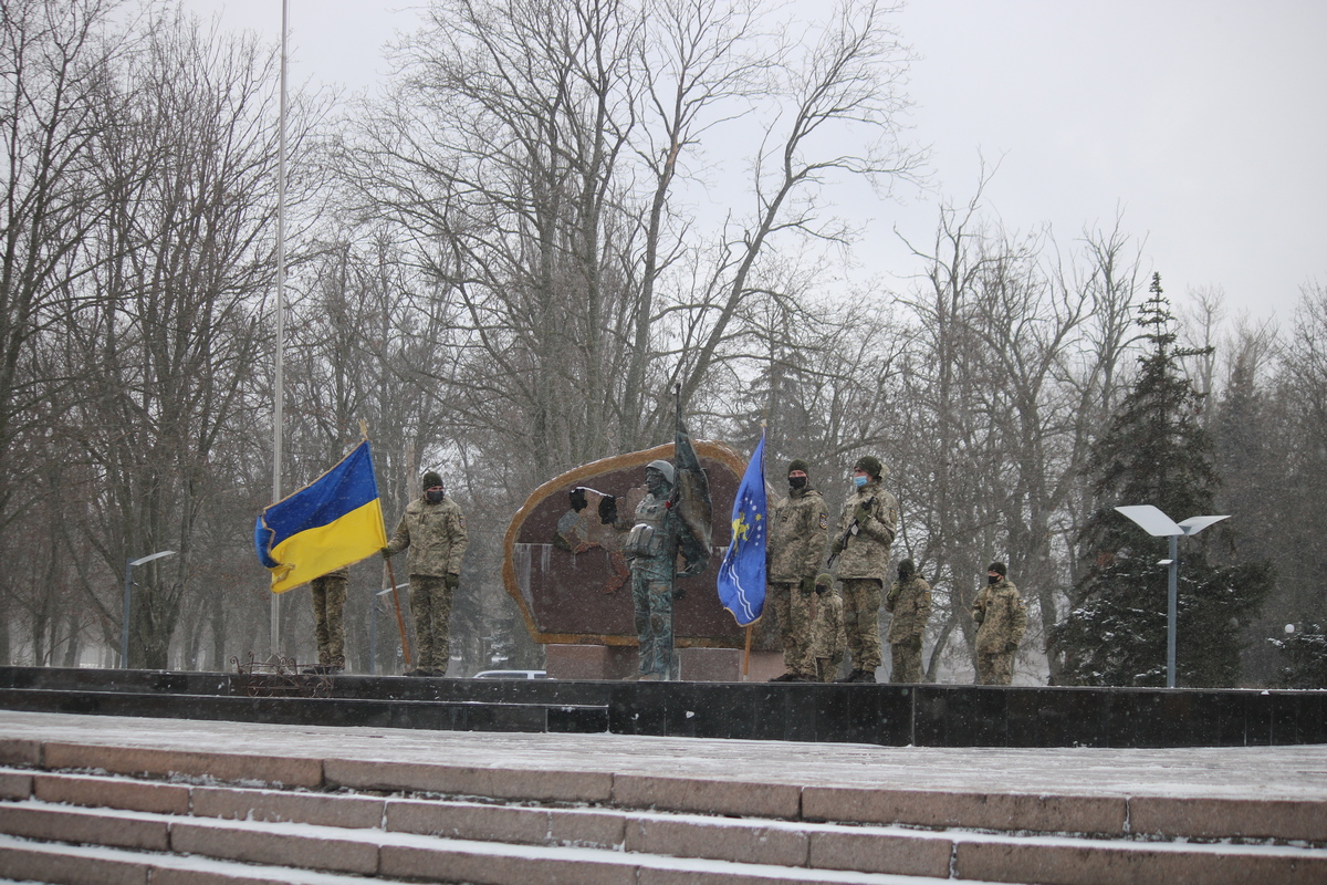 6-ю годовщину трагических событий на Востоке Украины отметили митингом