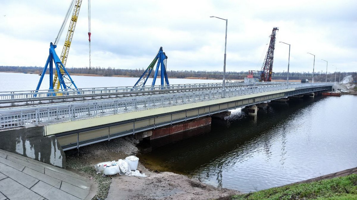 Мост через реку Чертомлык 