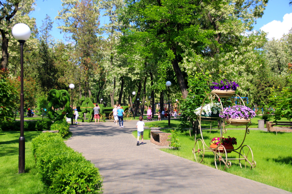 Как выглядит центральный парк Покрова