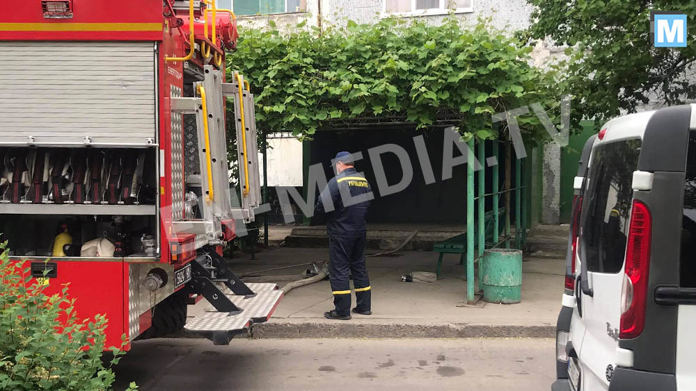 В Энергодаре спасатели предотвратили пожар