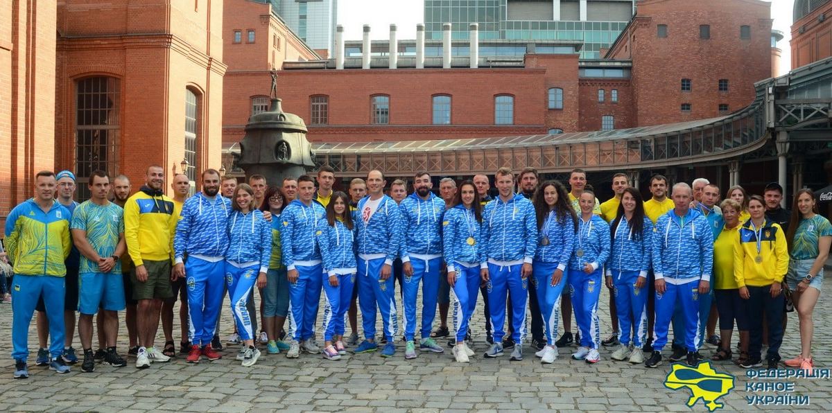 Сборная Украины завоевала восемь медалей на Чемпионате Европы по гребле на байдарках и каноэ
