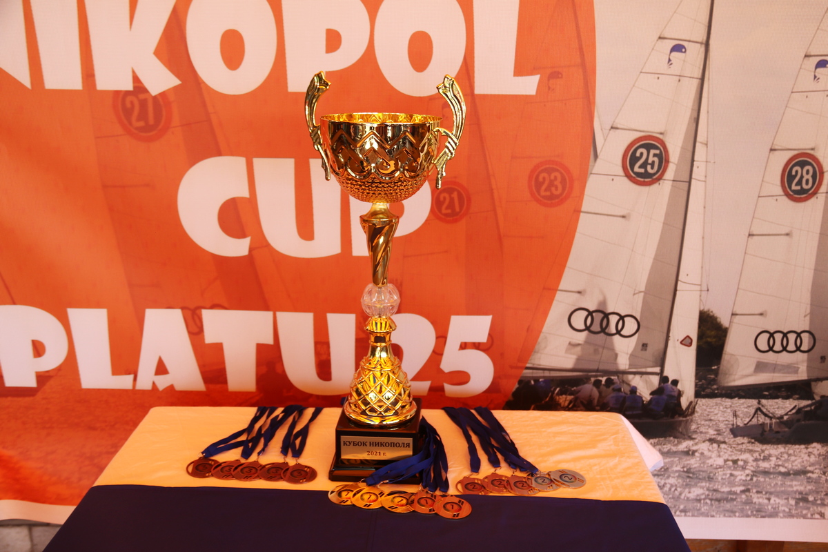 Соревнования среди яхтсменов на Кубок Никополя-2021