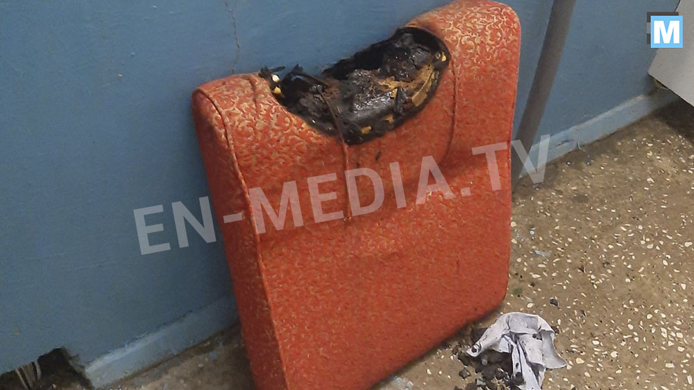 В Энергодаре из-за неосторожности хозяина квартиры загорелось кресло