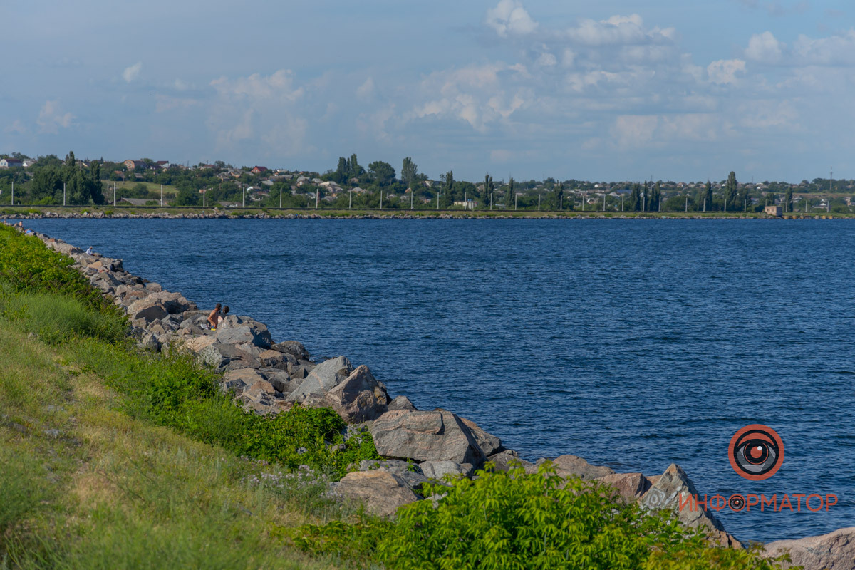 Берег Каховского водохранилища 