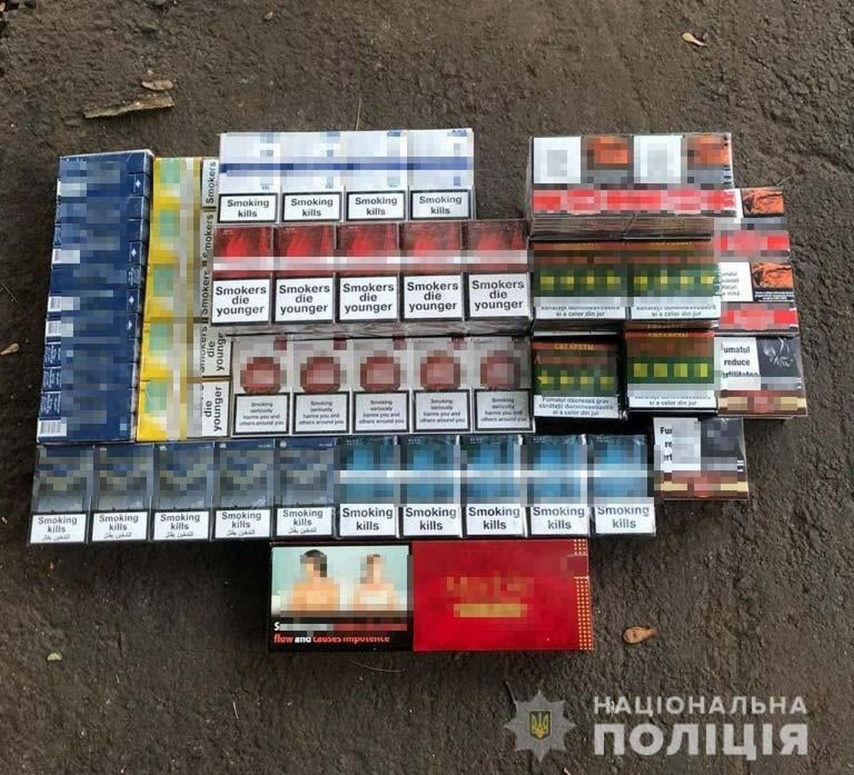 Правоохранители изъяли почти 6000 нелегальных пачек сигарет