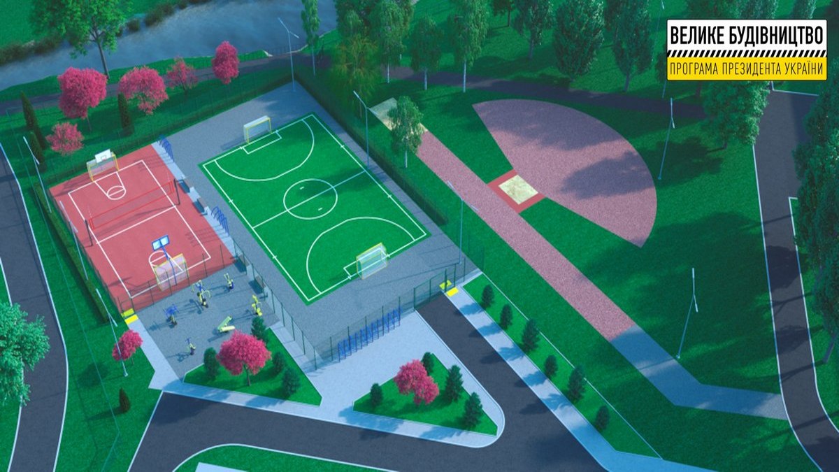 У Томаківці почали реконструювати шкільний стадіон