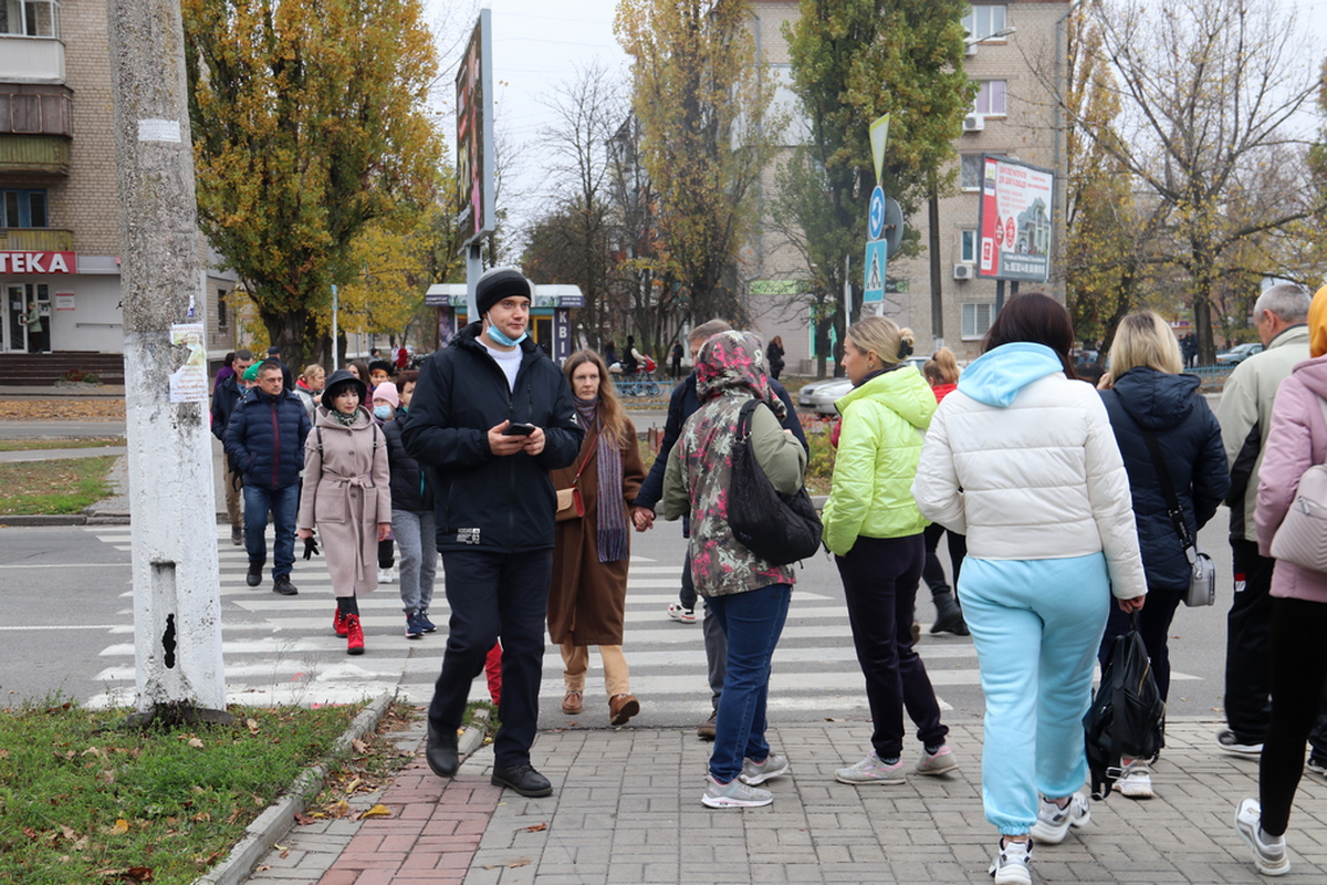 Жители Никополя перекрыли дорогу по проспекту Трубников 