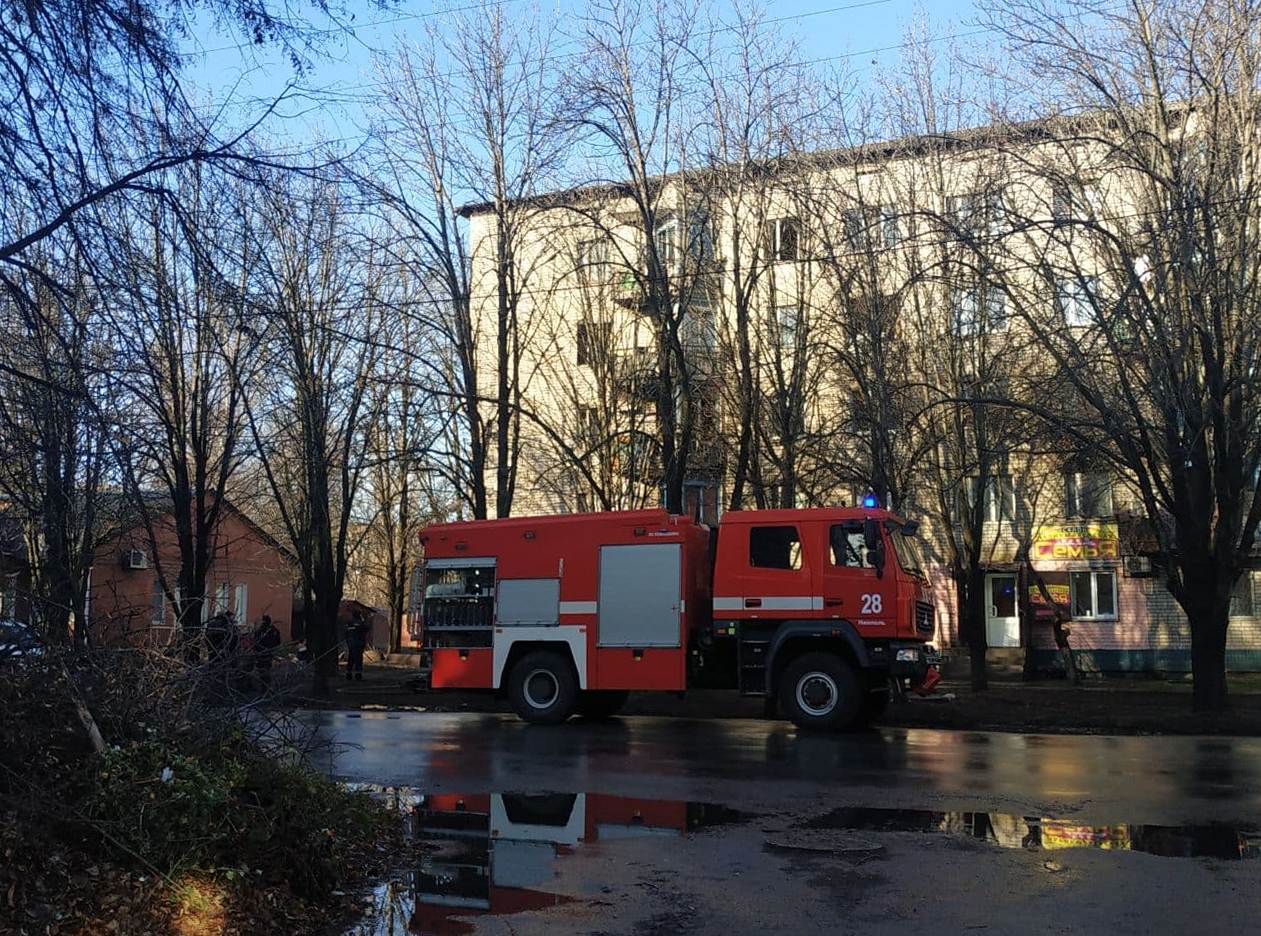 Пожар в общежитии на улице Некрасова 