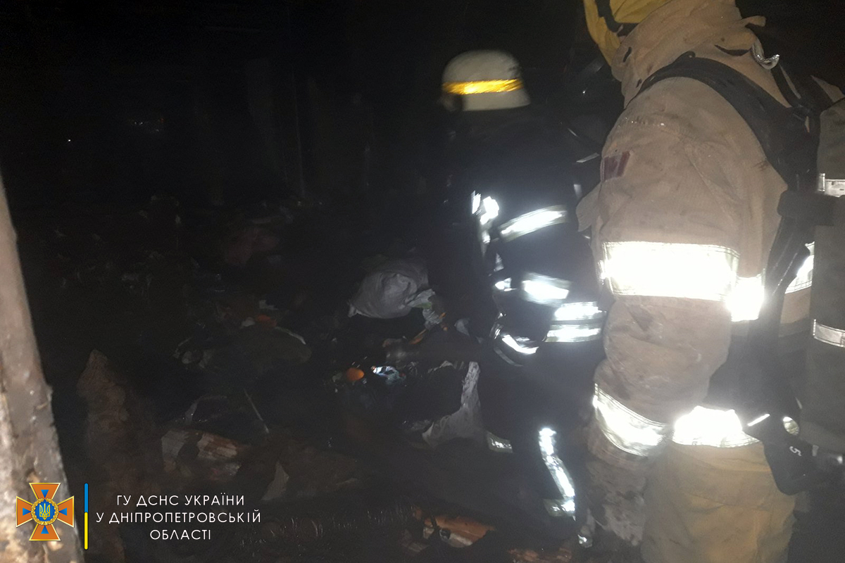 В Никополе на улице 50-летния НЗФ горела квартира