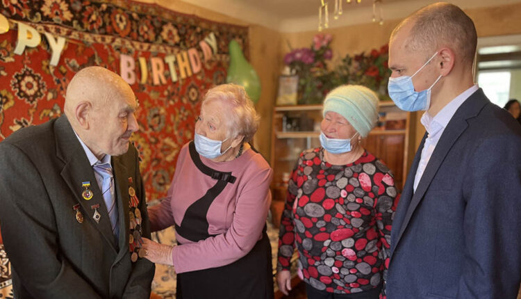 Почетный житель Энергодара отмечает свой 95-летний юбилей
