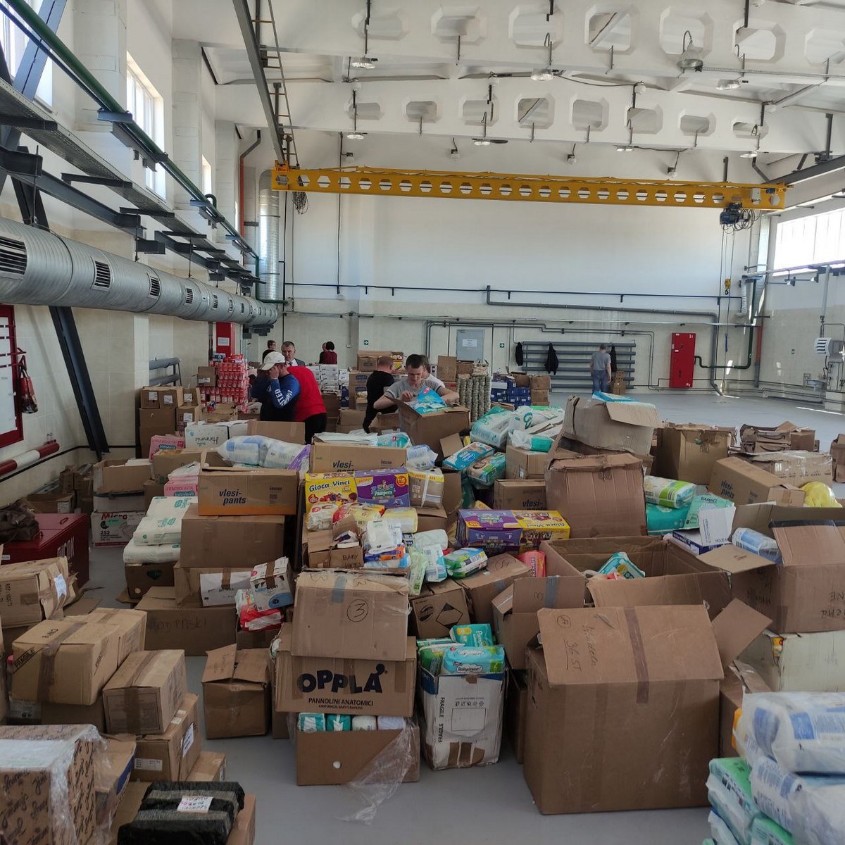 В Энергодар доставили более 70 тонн гуманитарного груза 