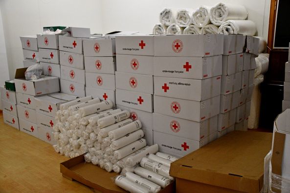 Нікополь отримав гуманітарну допомогу від Червоного Хреста