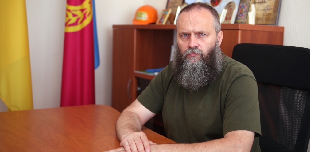 Голова Нікопольської районної військової адміністрації Євген Євтушенко