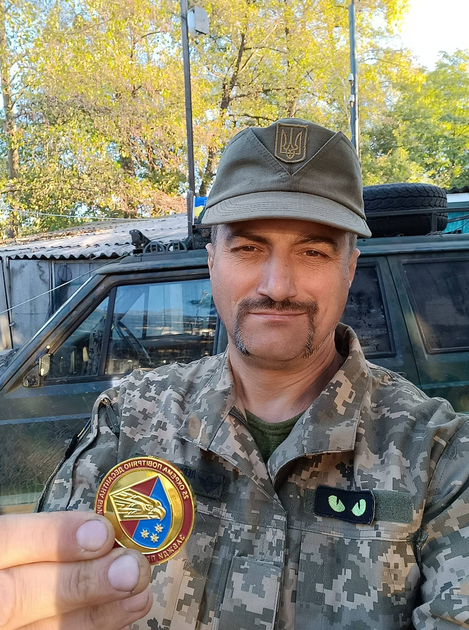 Олександр Шевченко служить в 25-й окремій повітрянодесантній бригаді