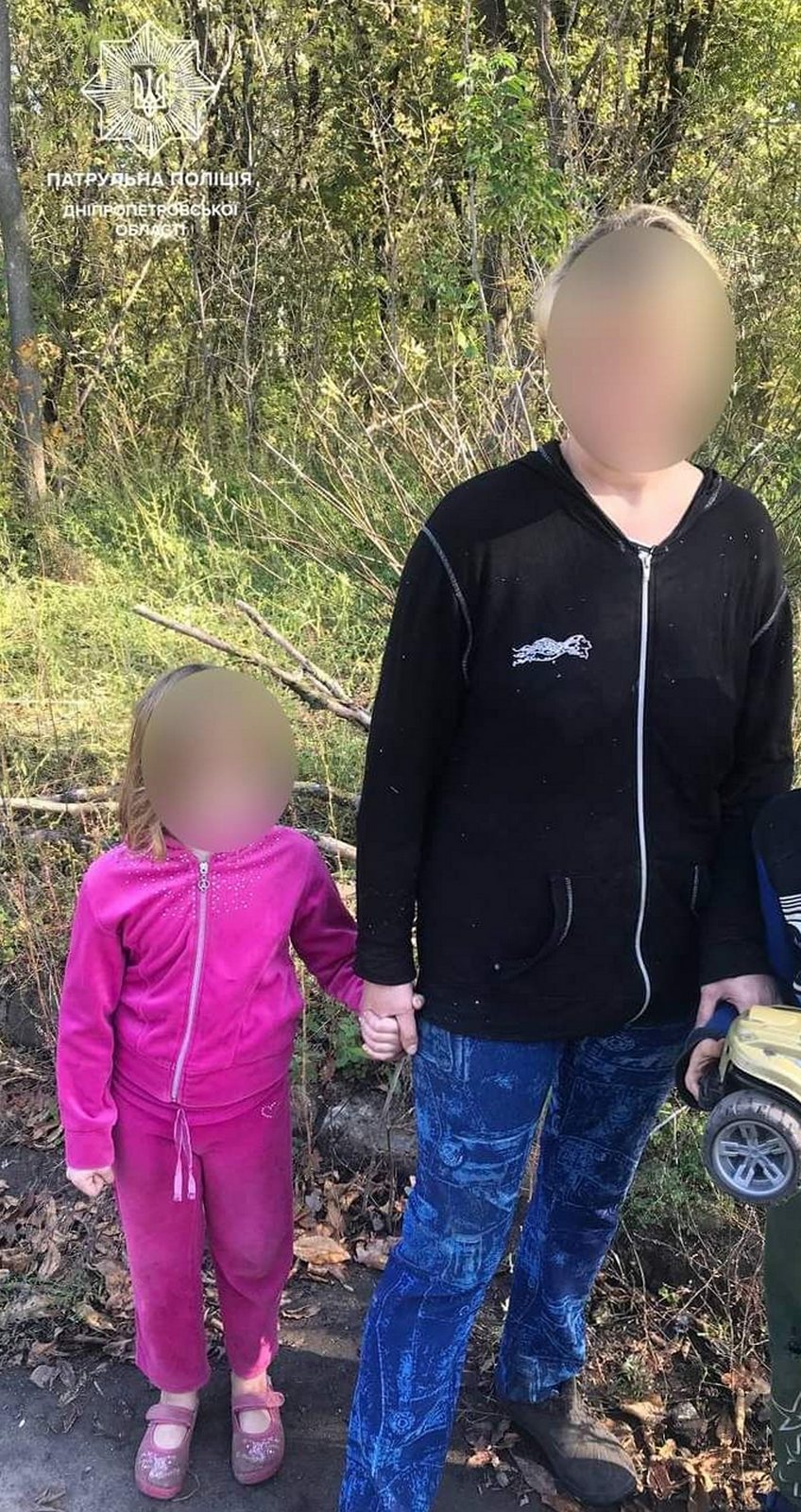 Чоловік знайшов дитину в лісосмузі і повідомив поліцейським