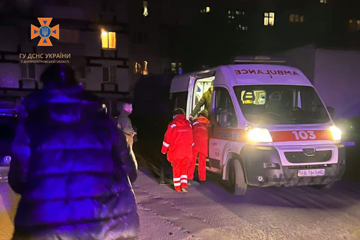 На Дніпропетровщині під час пожежі у квартирі постраждав 14-річний хлопчик 